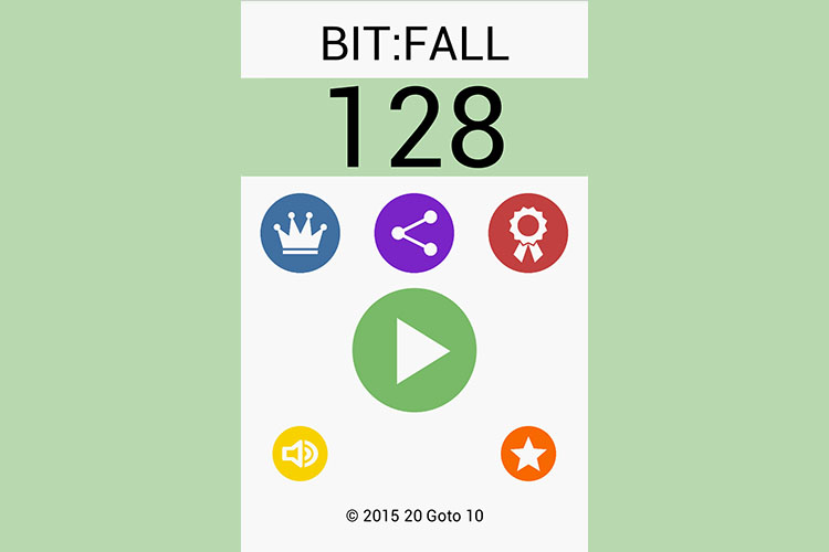Bit:Fall in-game Screenshot